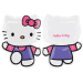  Шар Фигура Hello Kitty лиловое платье 