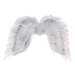 Крылья ангела, белые перо+пух 35*46 см.